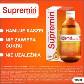 Supremin syrop 4 mg/5ml 200 ml