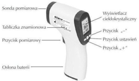 TECH-MED Termometr elektroniczny TM-F03BB