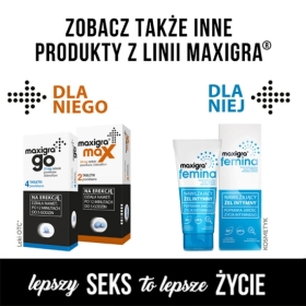 Tadalafil Maxigra bez recepty na erekcję 10mg 2 tabletki Wielopak x3