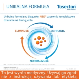 Tasectan 500 mg 15 kapsułek na biegunkę
