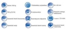 Tech-med waga elektroniczna TM-EF007