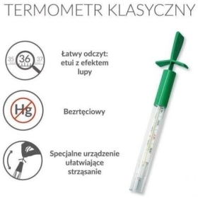 Termometr bezrtęciowy klasyczny 1 sztuka