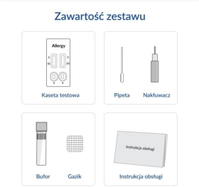 Test Alergia pies kot 1 sztuka