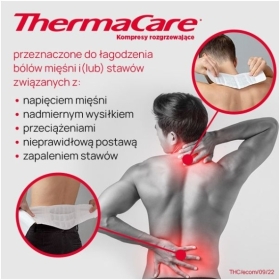 ThermaCare Kompresy rozgrzewające na plecy i biodra 2 sztuki