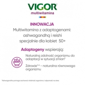 VIGOR ONA 50+ suplement multiwitamina 60 tabletek
