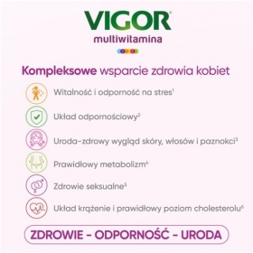 VIGOR ONA 50+ suplement multiwitamina 60 tabletek