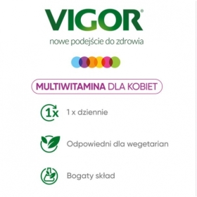 VIGOR ONA 50+ suplement multiwitamina 60 tabletek
