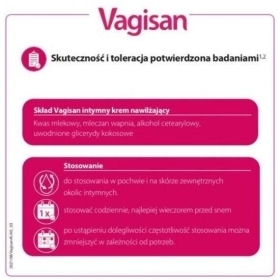 Vagisan Intymny Krem nawilżający 25 g