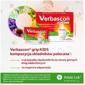 Verbascon Grip Kids prosz. 10 sasz.