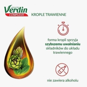 Verdin Complexx Krople Trawienne 40 ml