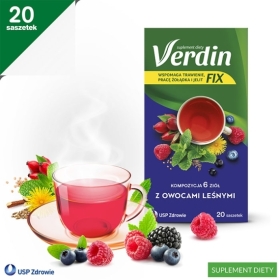 Verdin FIX z Owocami leśnymi 20 saszetek