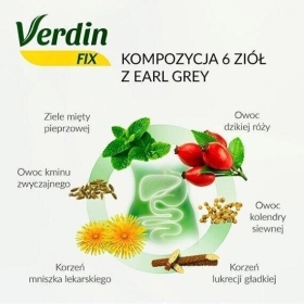 Verdin Fix Earl Grey 20 saszetek
