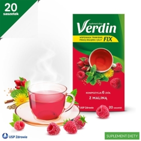 Verdin Fix z Maliną 20 saszetek