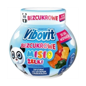 Vibovit Bezcukrowe Misio Żelki 30 sztuk