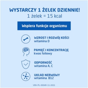 Vibovit Dino żelki 50 sztuk