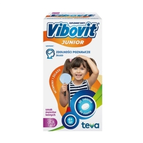 Vibovit Junior Witaminy + Żelazo 30 tabletek do ssania