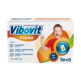 Vibovit Junior o smaku pomarańczowym 44 saszetki