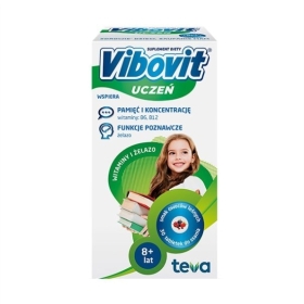 Vibovit Uczeń Witaminy + Żelazo 30 tabletek