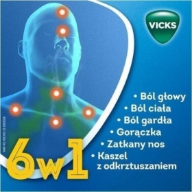 Vicks AntiGrip Complex Cytrynowy 10 saszetek