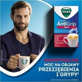 Vicks Antigrip Max 10 saszetek