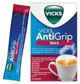 Vicks Antigrip Max 10 saszetek