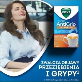 Vicks Antigrip Zatoki i Katar 10 saszetek