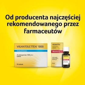Vigantol 20 000 IU krople doustne 10 ml