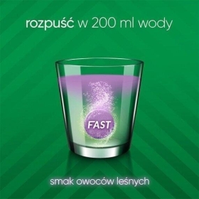 Vigor UP! Fast 20 tabletek musujących o smaku owoców leśnych