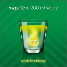 Vigor UP! Fast o smaku limonkowym 20 tabletek musujących