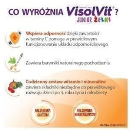 VisolVit Junior żelki 50 sztuk