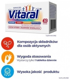 Vitaral 30 tabletek