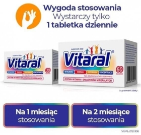 Vitaral 30 tabletek