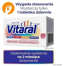 Vitaral 60 tabletek