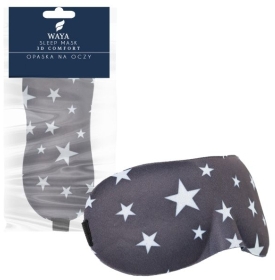 WAYA 3D Comfort Eye Mask Star 1 sztuka