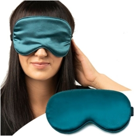 WAYA Extra Soft Eye Mask Dark Green 1 sztuka