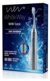 White Way WW-Sonic Szczoteczka soniczna srebna