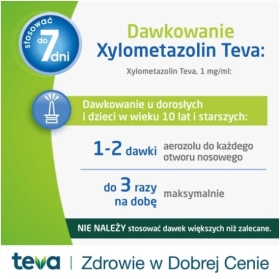 Xylometazolin Teva aerozol 1mg/ml (10ml)