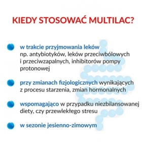 ZESTAW Multilac probiotyk dla całej rodziny 200 kapsułek (10x20)