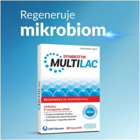 ZESTAW Multilac probiotyk dla całej rodziny 200 kapsułek (10x20)