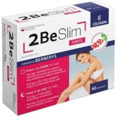 2 Be Slim Forte 60 tabletek