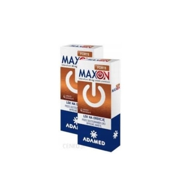 2 x Maxon Forte (Sildenafil 50 mg) 4 tabletki 