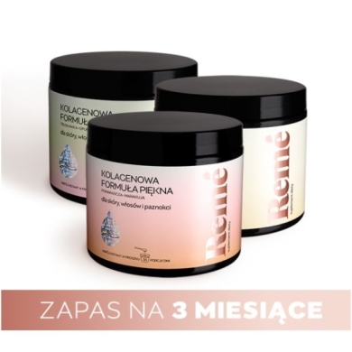 3x REME Kolagenowa formuła piękna mix smaków