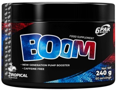 6PAK BOOM JAR Tropical 240 g