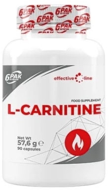 6PAK EL L-Carnitine 90 kapsułek