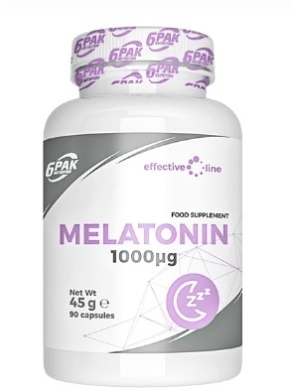 6PAK EL Melatonin 90 kapsułek
