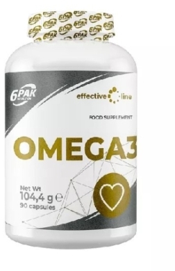 6PAK EL Omega 3 90 kapsułek