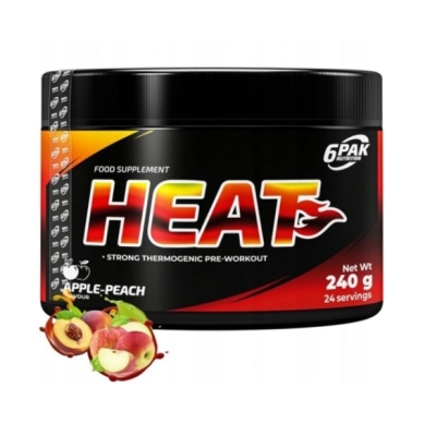 6PAK HEAT JAR Apple - Peach 240 g