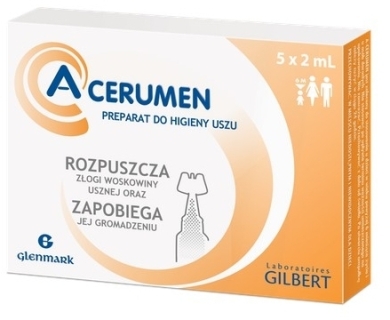 A-CERUMEN płyn 5 ampułek po 2 ml