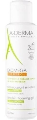 A-DERMA EXOMEGA CONTROL Żel emolient do mycia ciała i włosów 500 ml