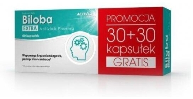 ACTIVLAB PHARMA Biloba Extra 60 kapsułek